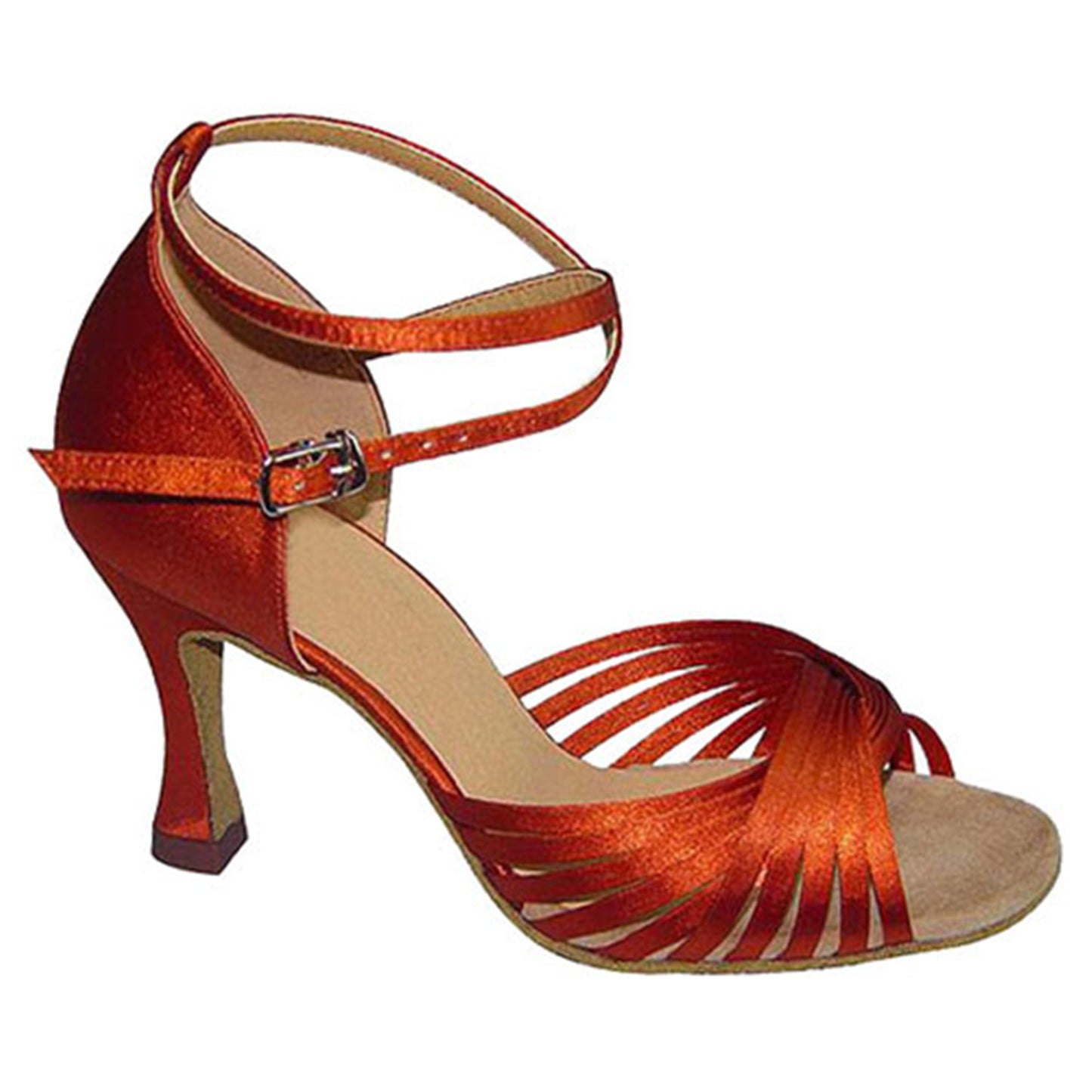 Satin Latin dance shoes