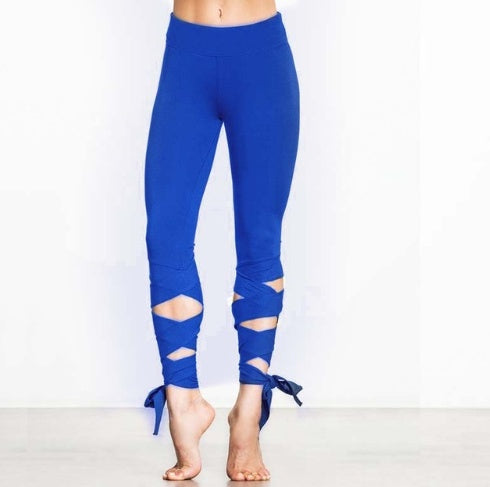 Ballerina bandage wrap leggings