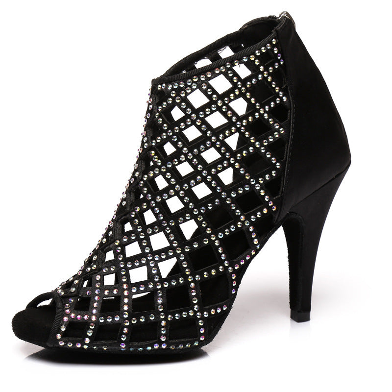 Princess Cut - Diamond satin dance boot