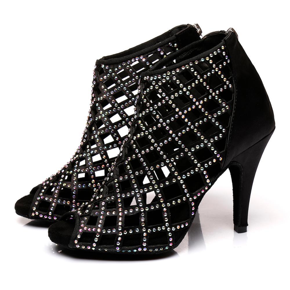 Princess Cut - Diamond satin dance boot