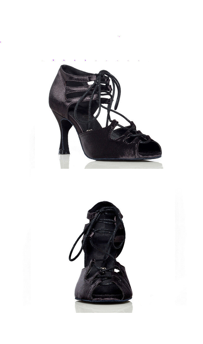 Elle - Women's Lace Up High Heel